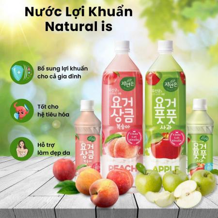 NƯỚC LỢI KHUẨN VỊ TÁO, ĐÀO HÀN QUỐC 1.5L