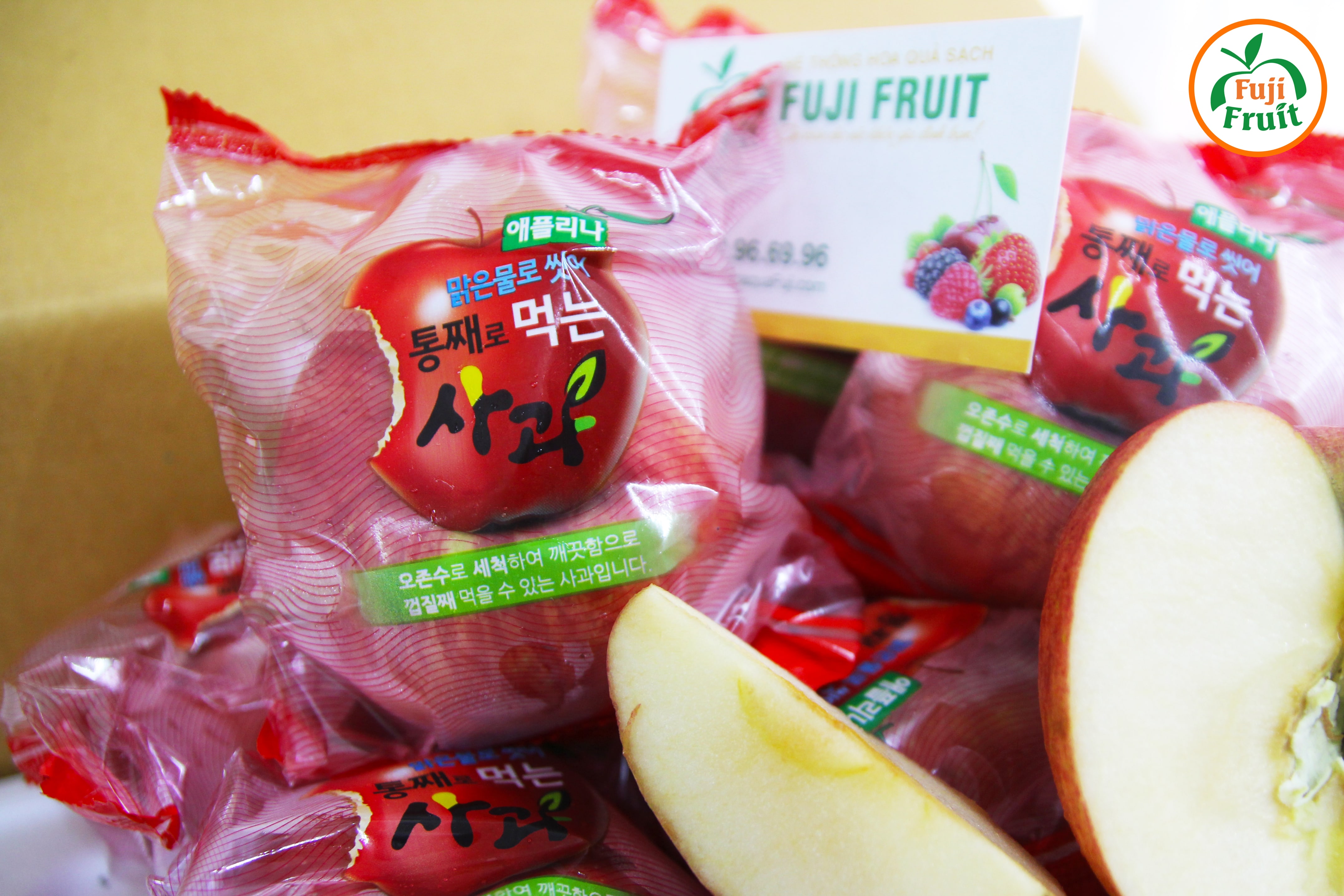Thông tin về đặc sản táo Fuji Hàn Quốc nổi tiếng ngon